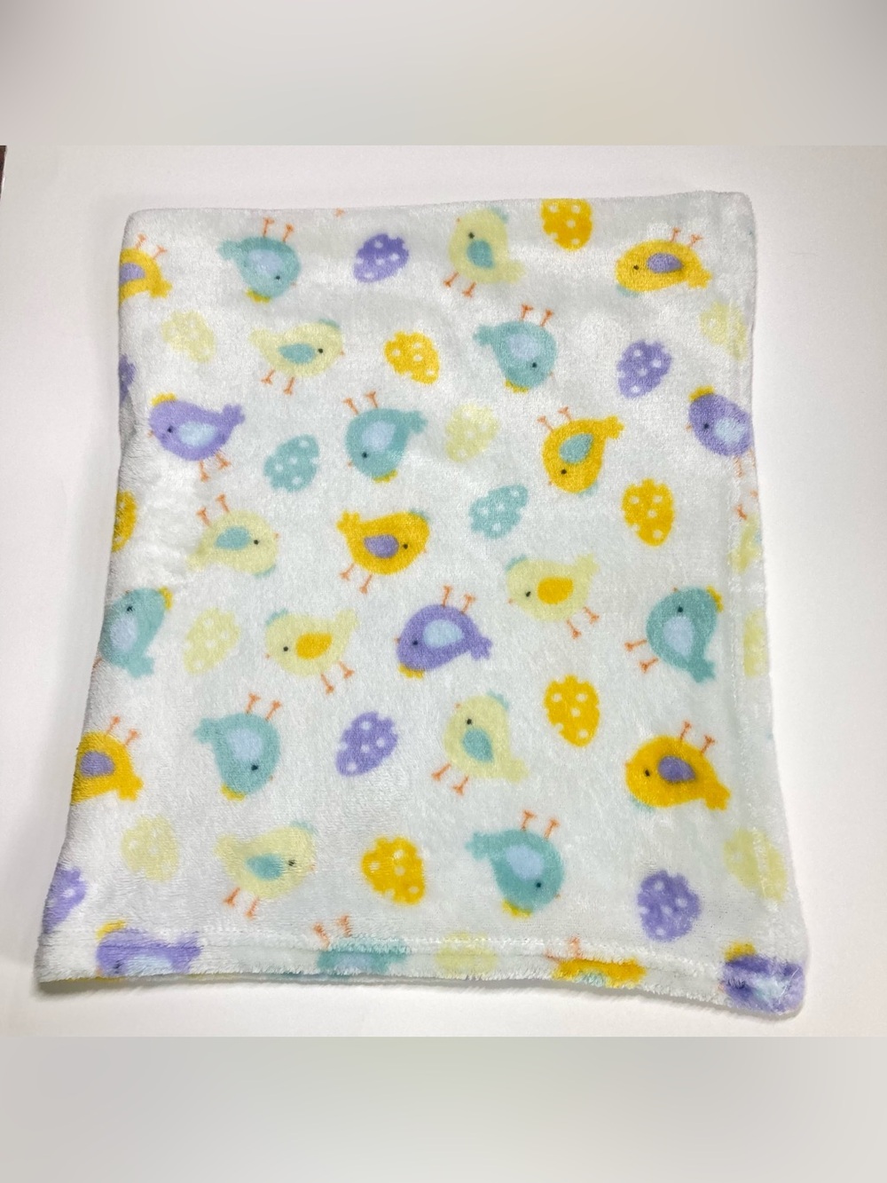 Parent's Choice Baby Blanket Chicks Eggs Easter Pastels Walmart 28 x 34